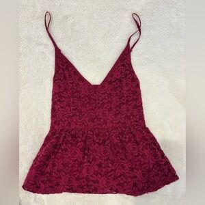 Abercrombie & Fitch Peplum Top
